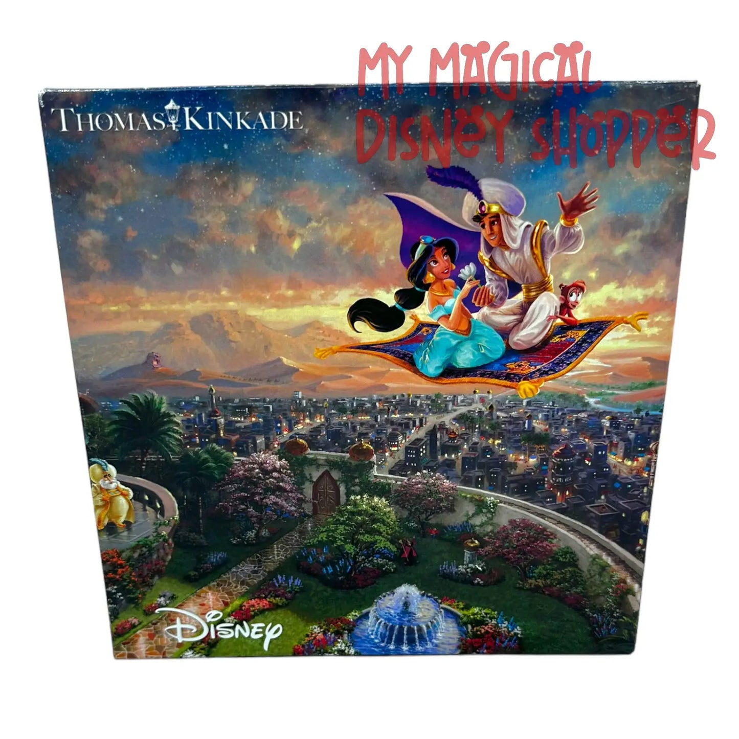 Thomas Kinkade Disney Dreams Collection Aladdin 750 Piece Puzzle