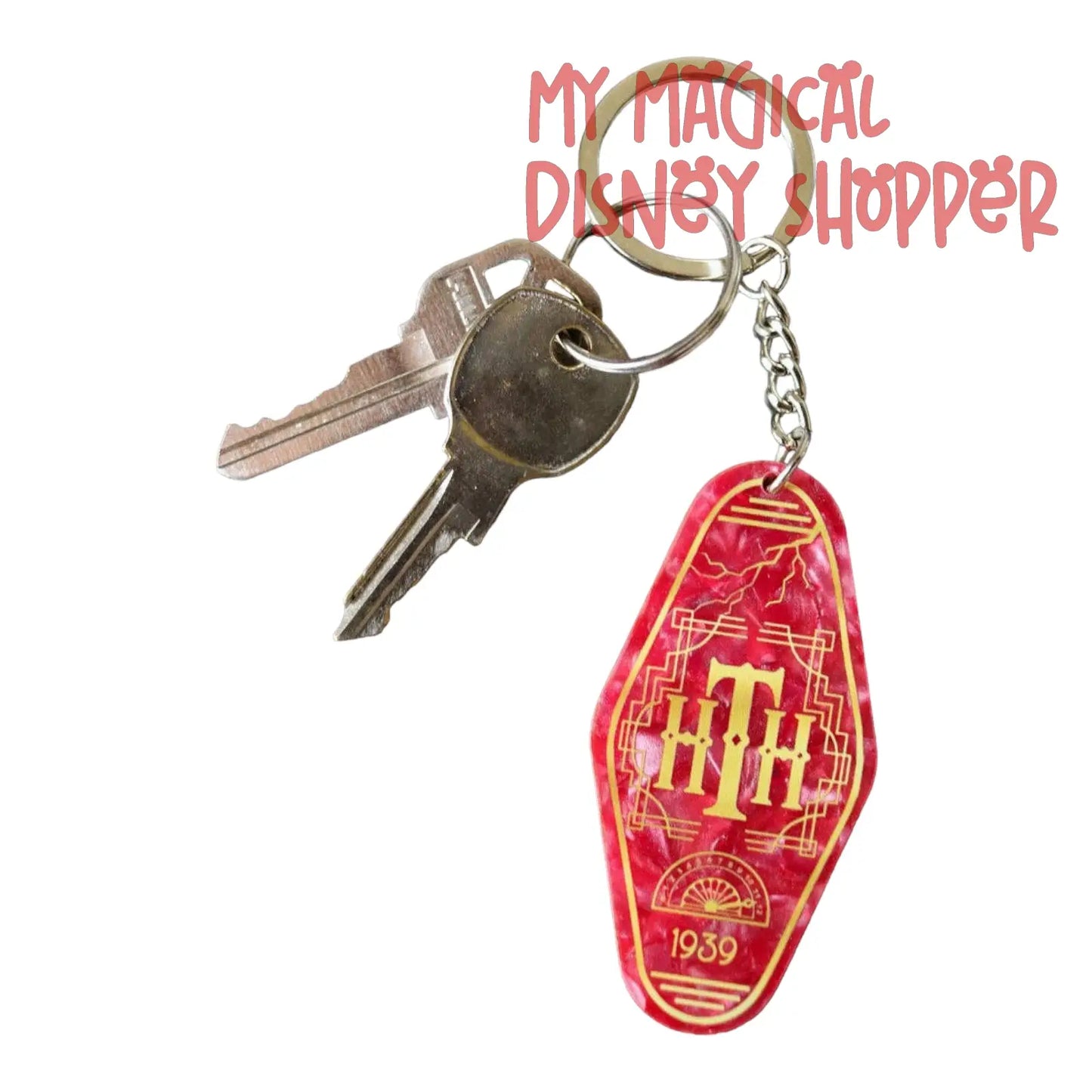 Tower of Terror Acyrlic Keychain