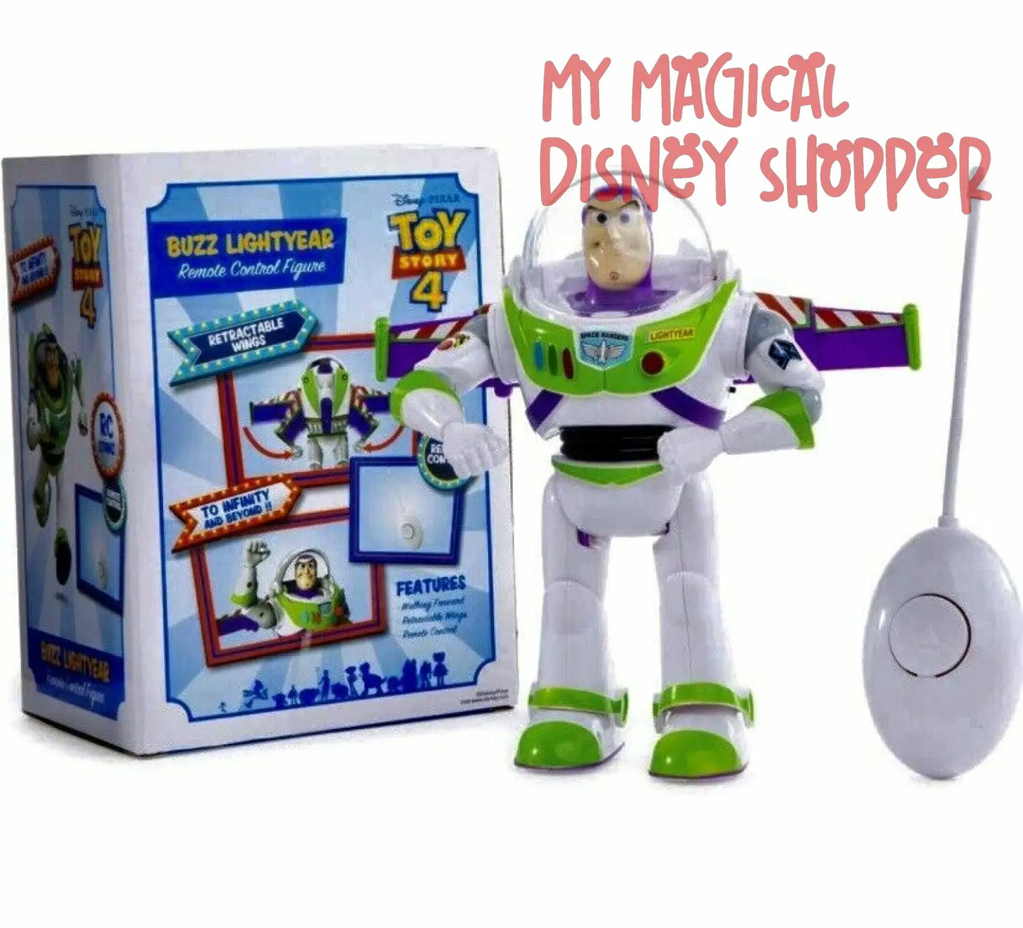 Toy Story 4 Buzz Lightyear Remote Control Toy
