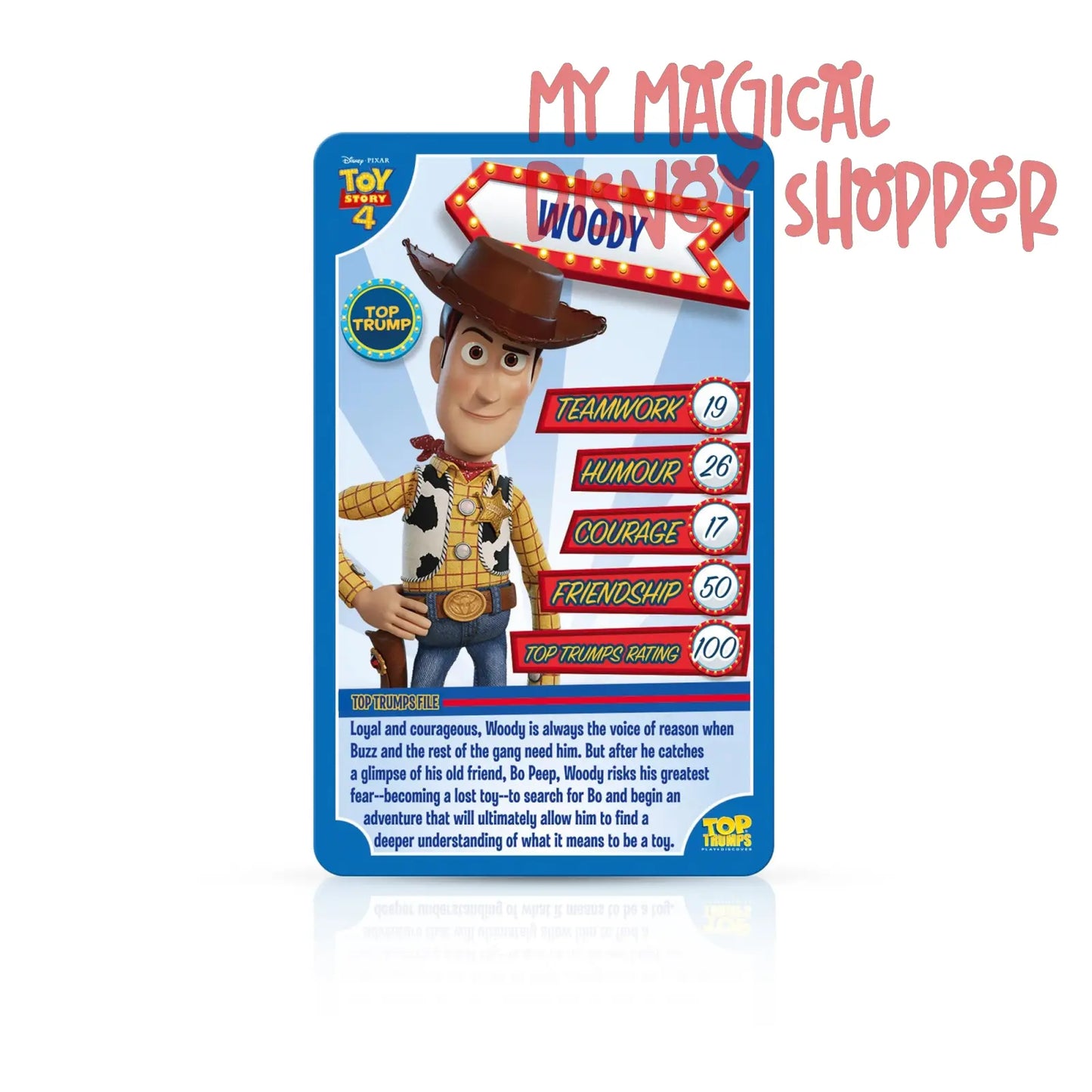 Toy Story Top Trumps Card Game