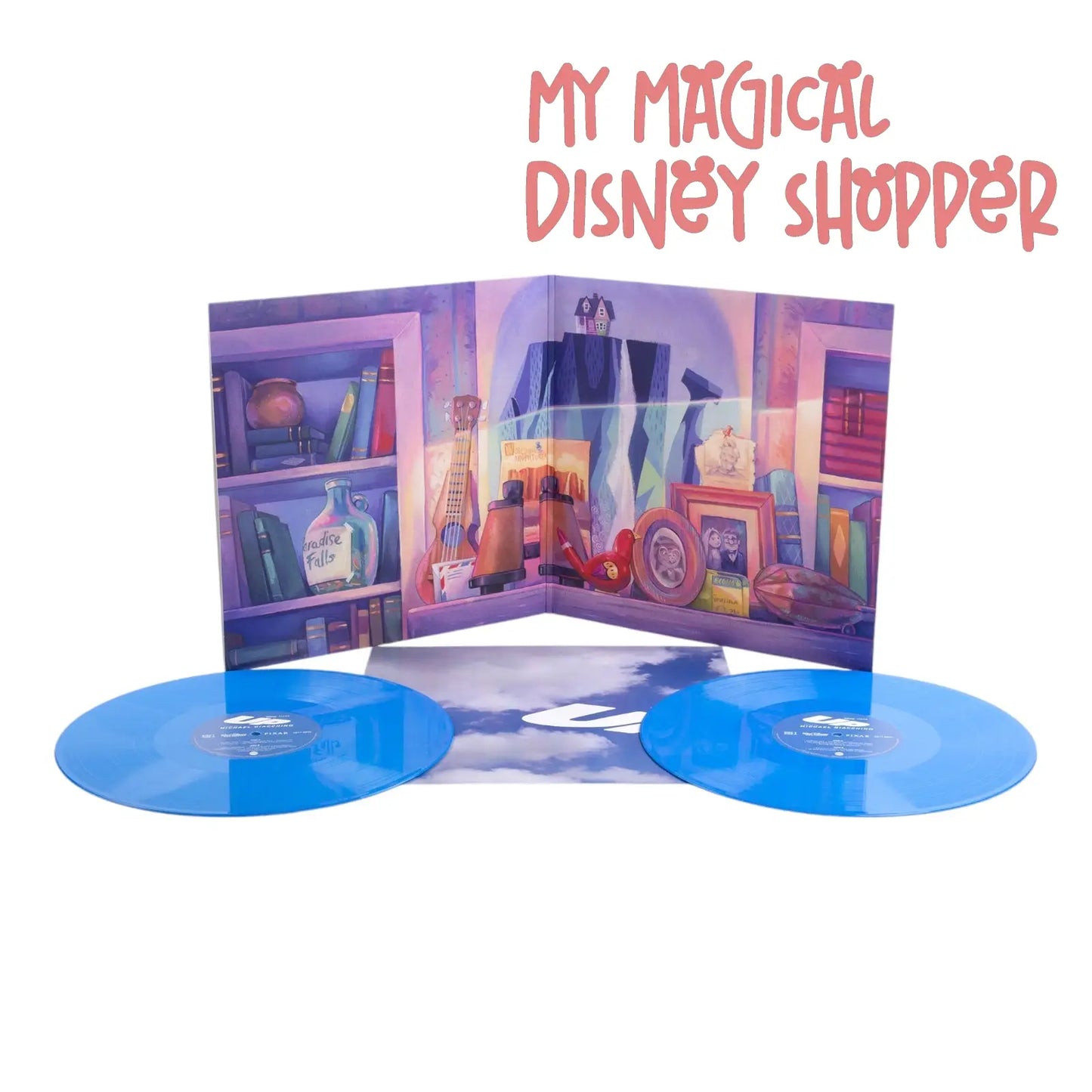 UP Original Motion Picture Soundtrack Record – 2X 180G Sky Blue LP Michael Giacchino