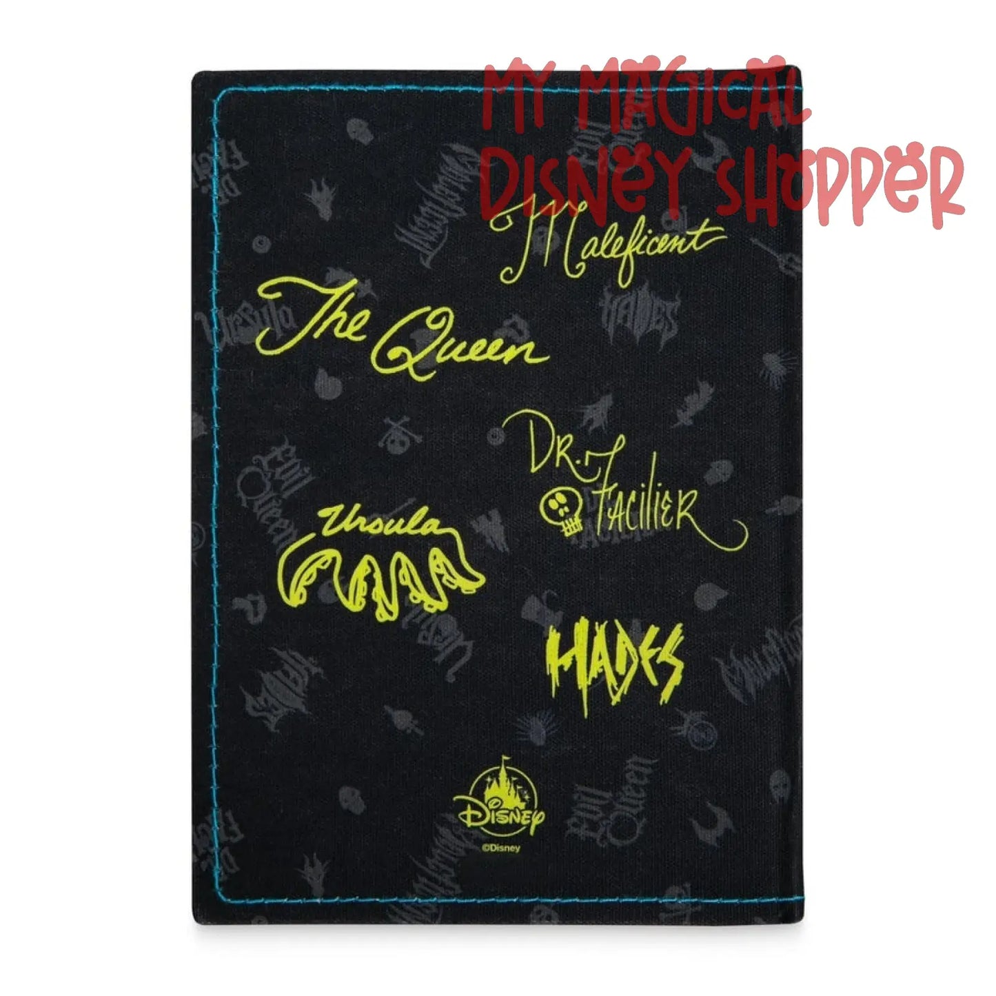 Up to No Good Disney Villains Journal - Evil Queen, Maleficent, Dr. Facilier, Ursula & Hades