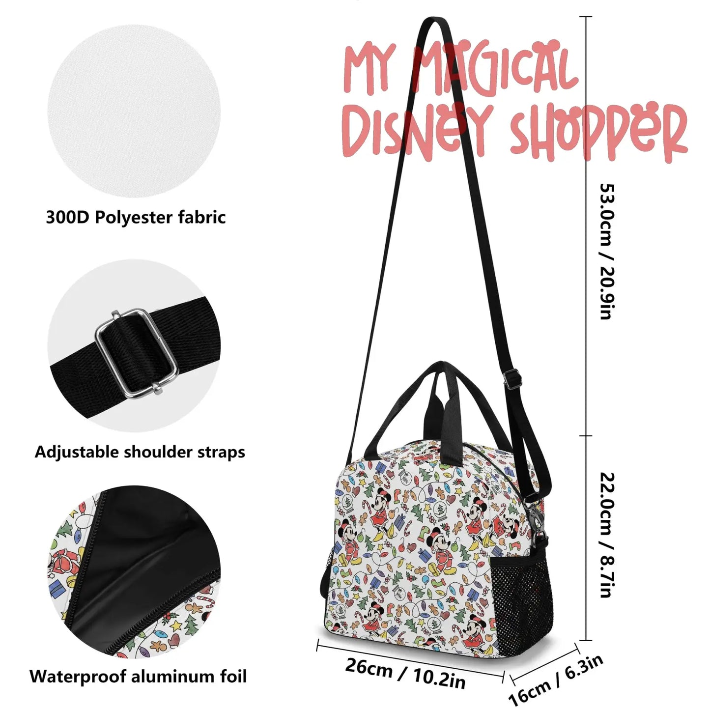 Very Merry Ear Christmas Ear Headband Holder Bag