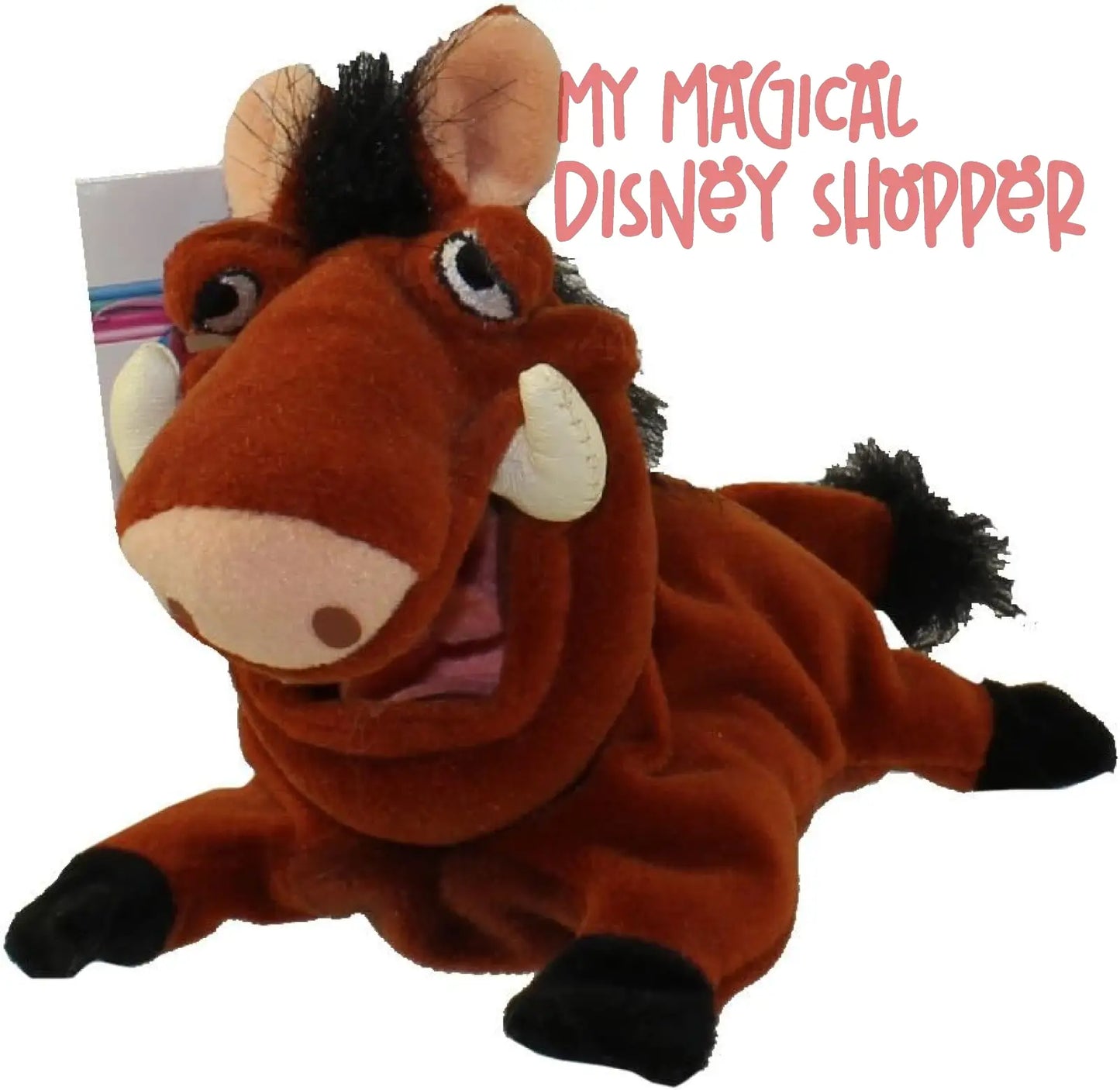 Vintage Disney Store The Lion King Puma Bean Bag Plush