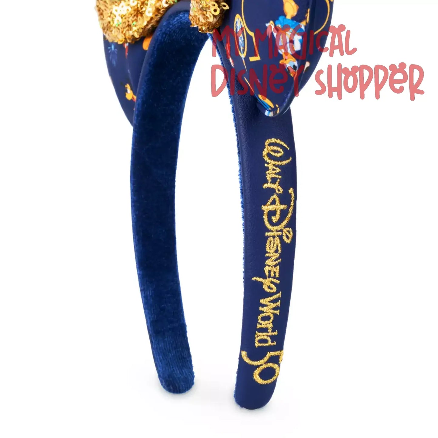 Walt Disney World 50th Anniversary Minnie Mouse Headband by Loungefly