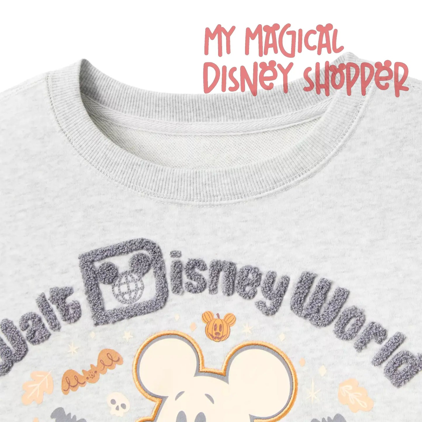 Walt Disney World Mickey Mouse Cutie Ghost Pullover Sweatshirt for Women