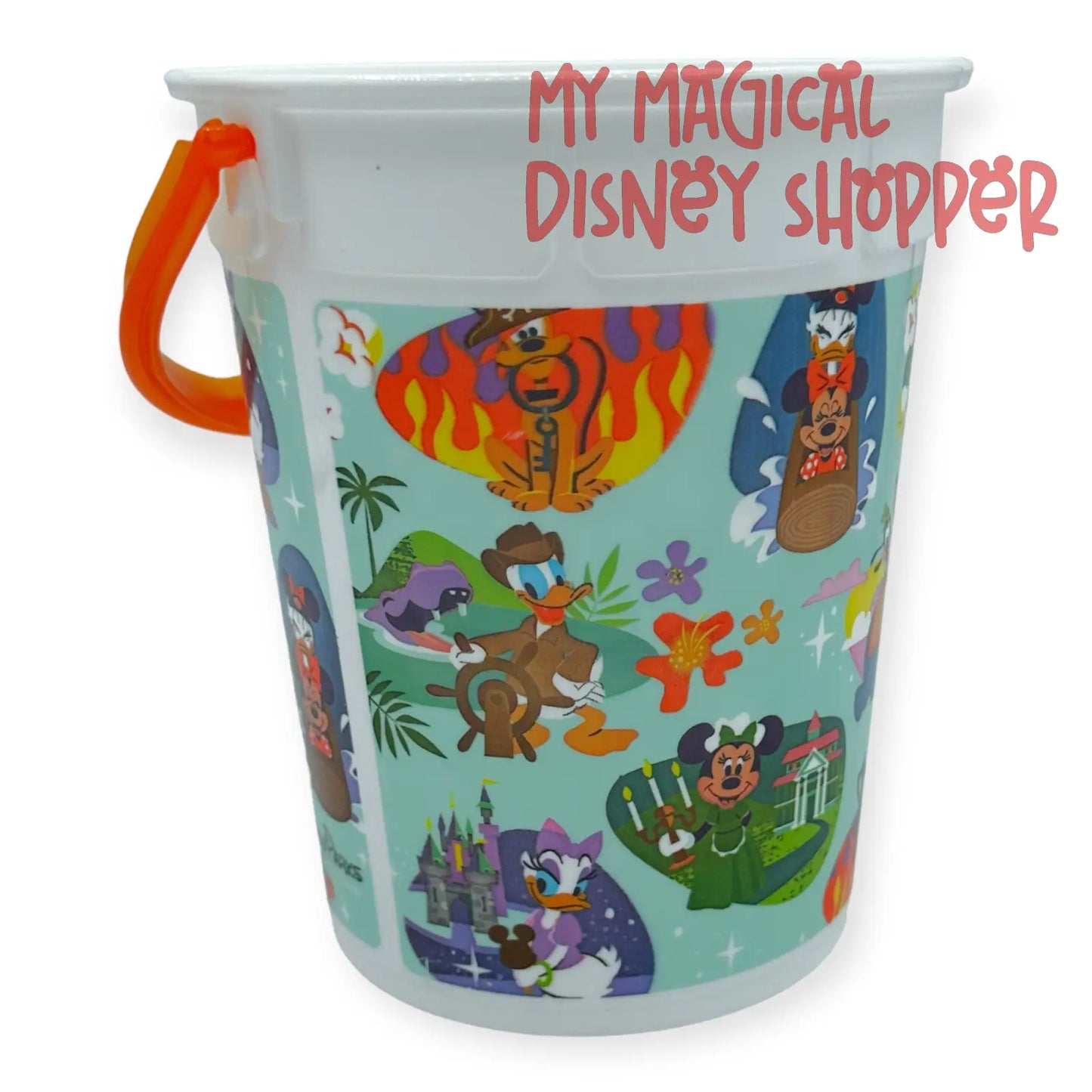 Walt Disney World Park Attractions Popcorn Bucket - No Lid