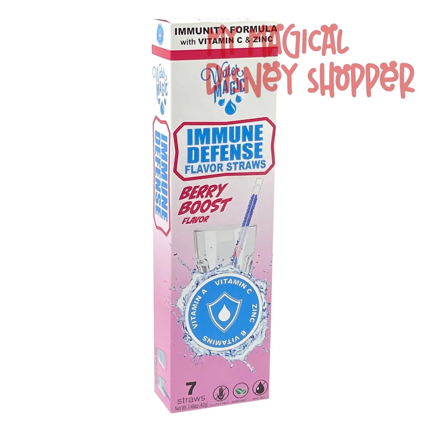Water Magic Immune Defense Straws
