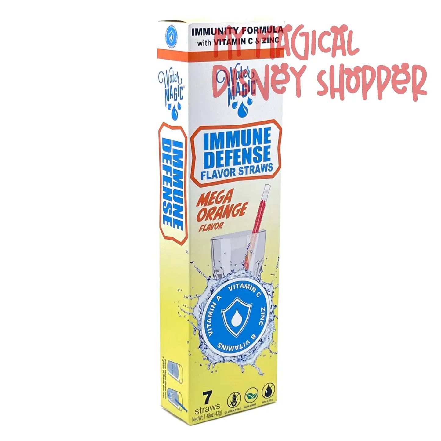 Water Magic Immune Defense Straws