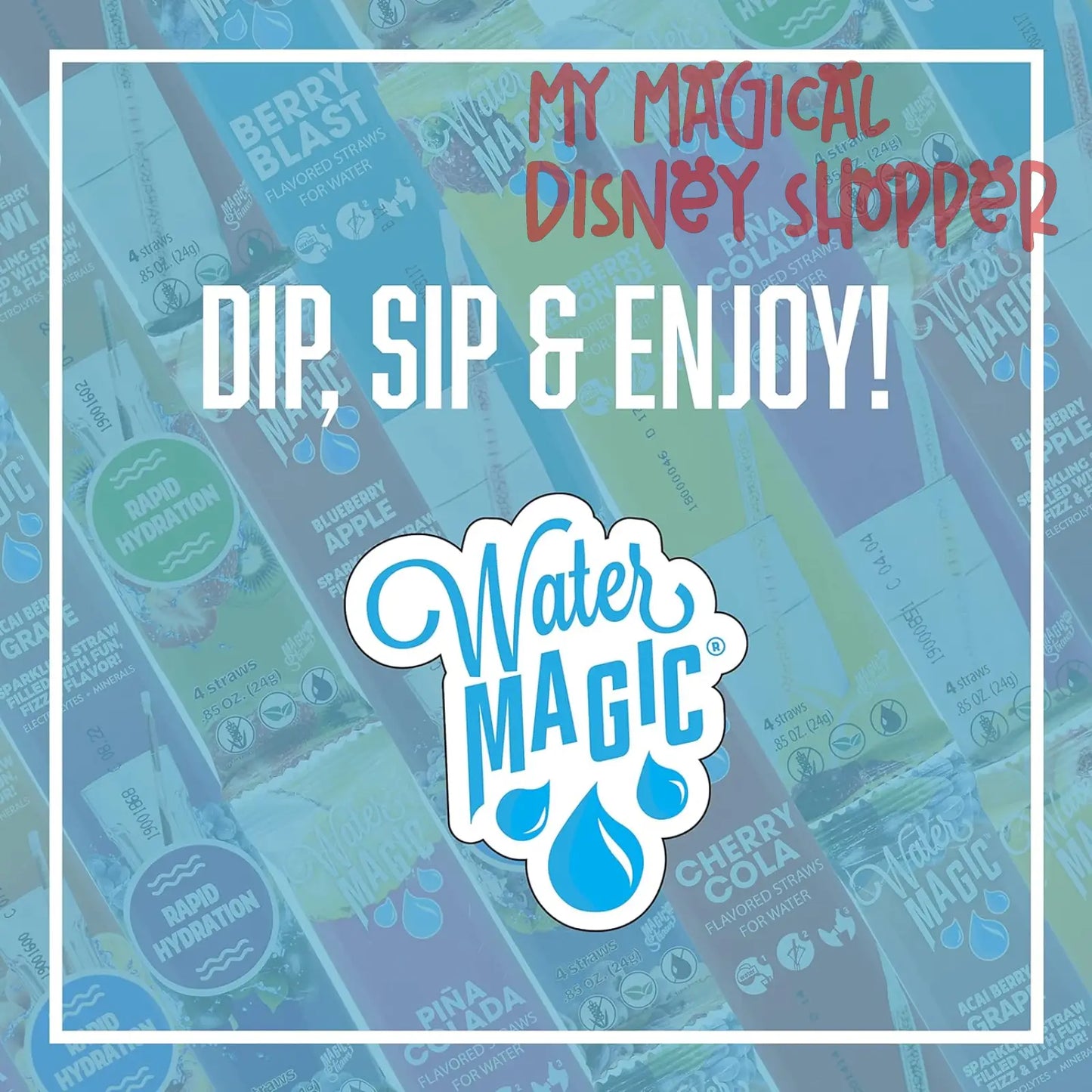Water Magic Immune Defense Straws