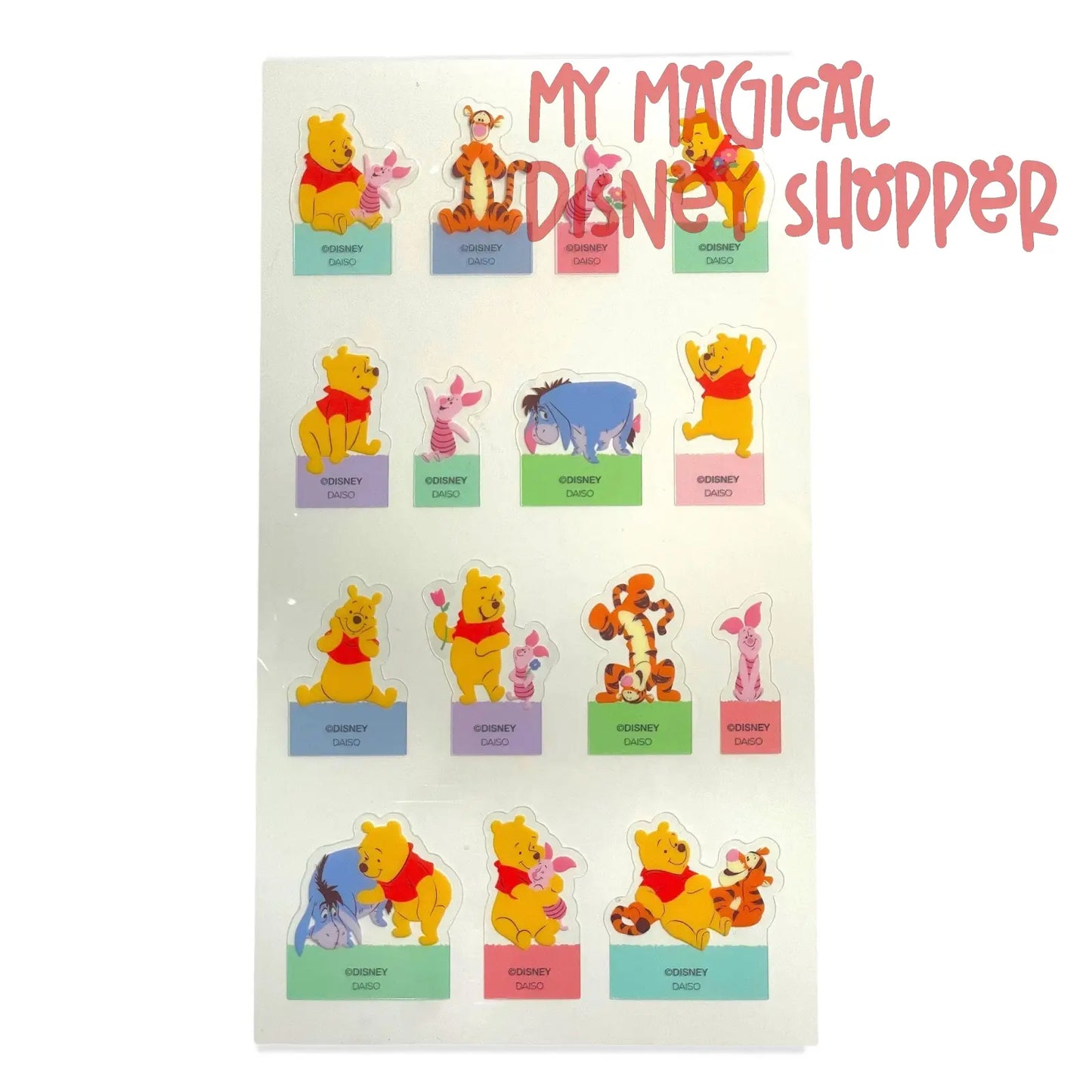 Winnie the Pooh and Friends Paper Tabs