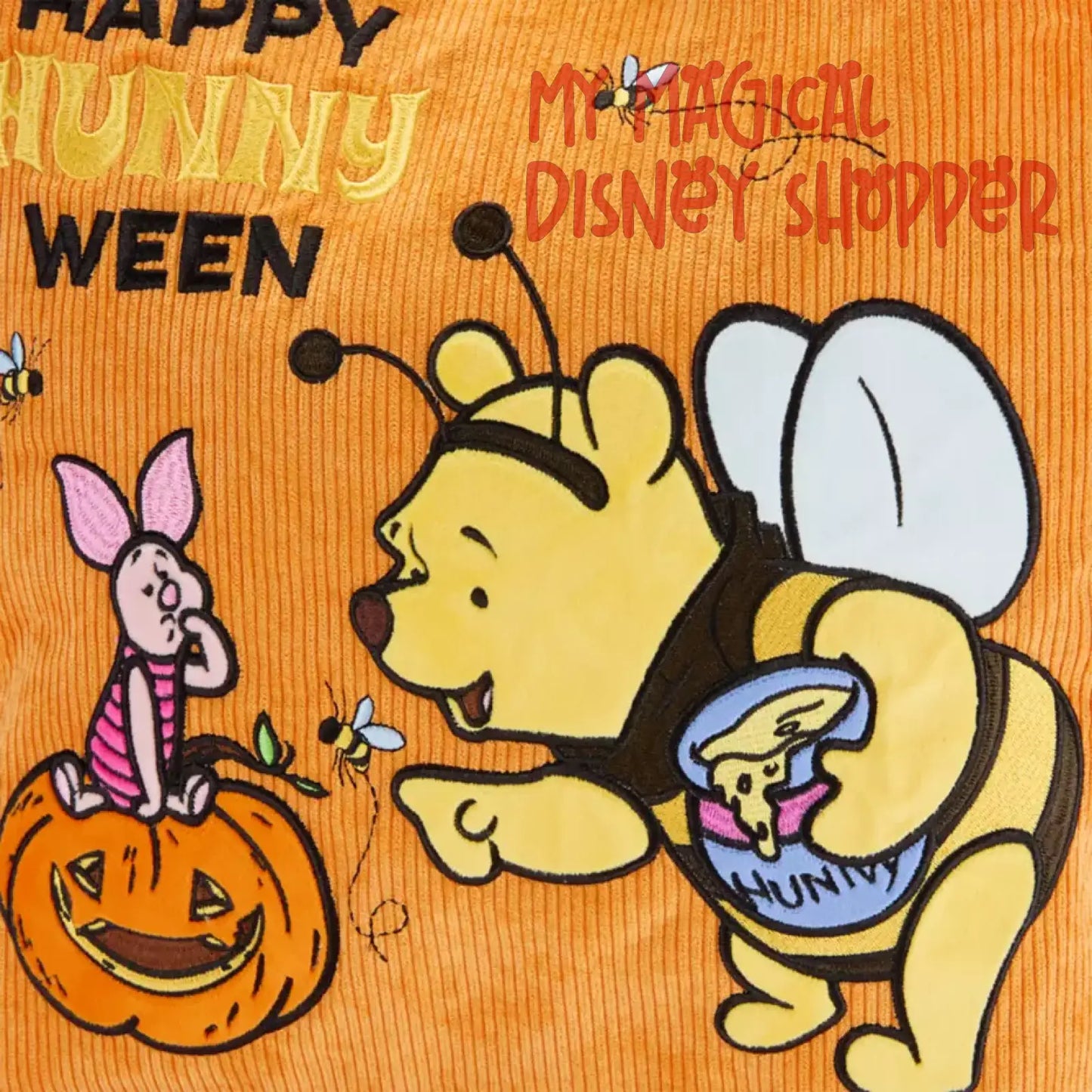 Winnie the Pooh and Piglet ''Happy Hunny Ween'' Tote Bag