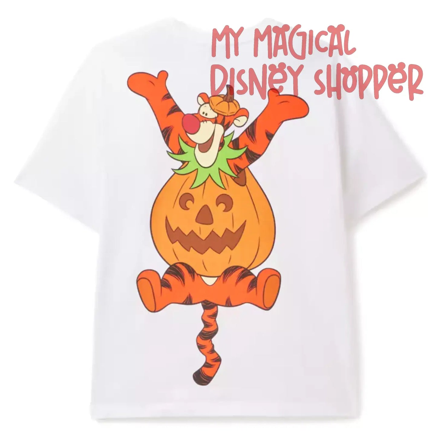 Winnie the Pooh and Tigger Halloween T-Shirt for Adults