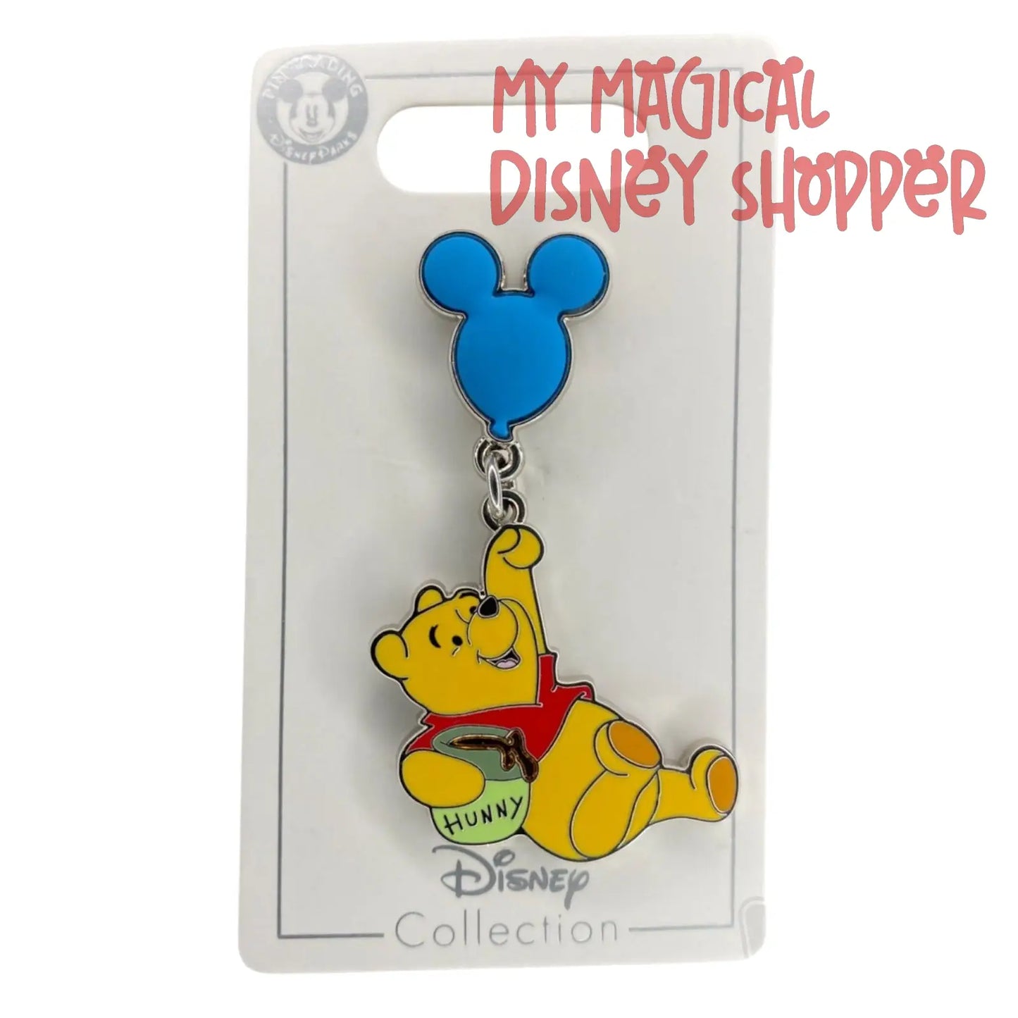 Winnie the Pooh with Balloon Pin
