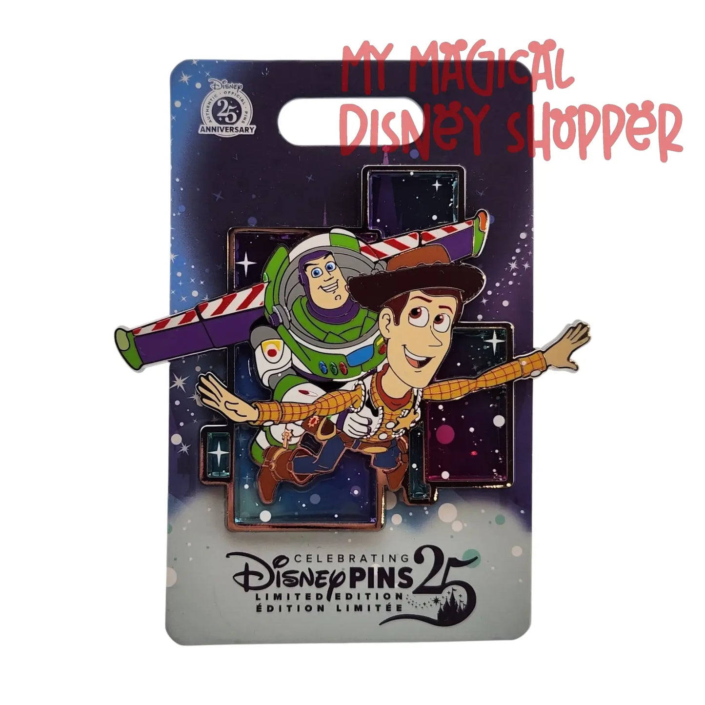 Woody & Buzz - The Most Magical Place on Earth Collection Pin