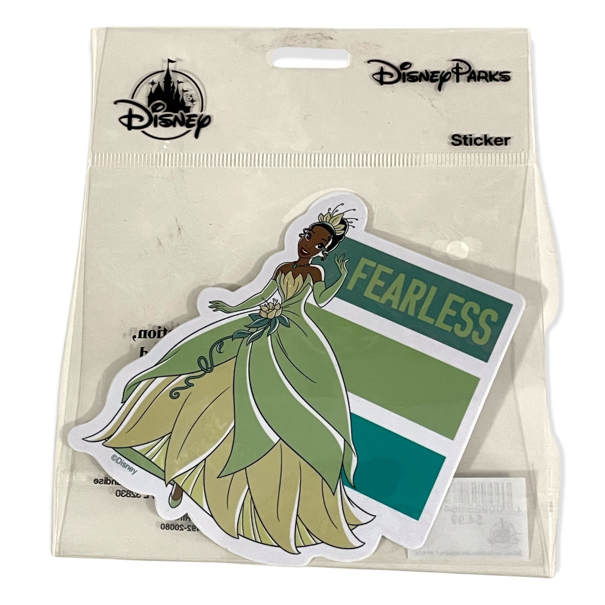 Tiana Fearless Princess Sticker – My Magical Disney Shopper