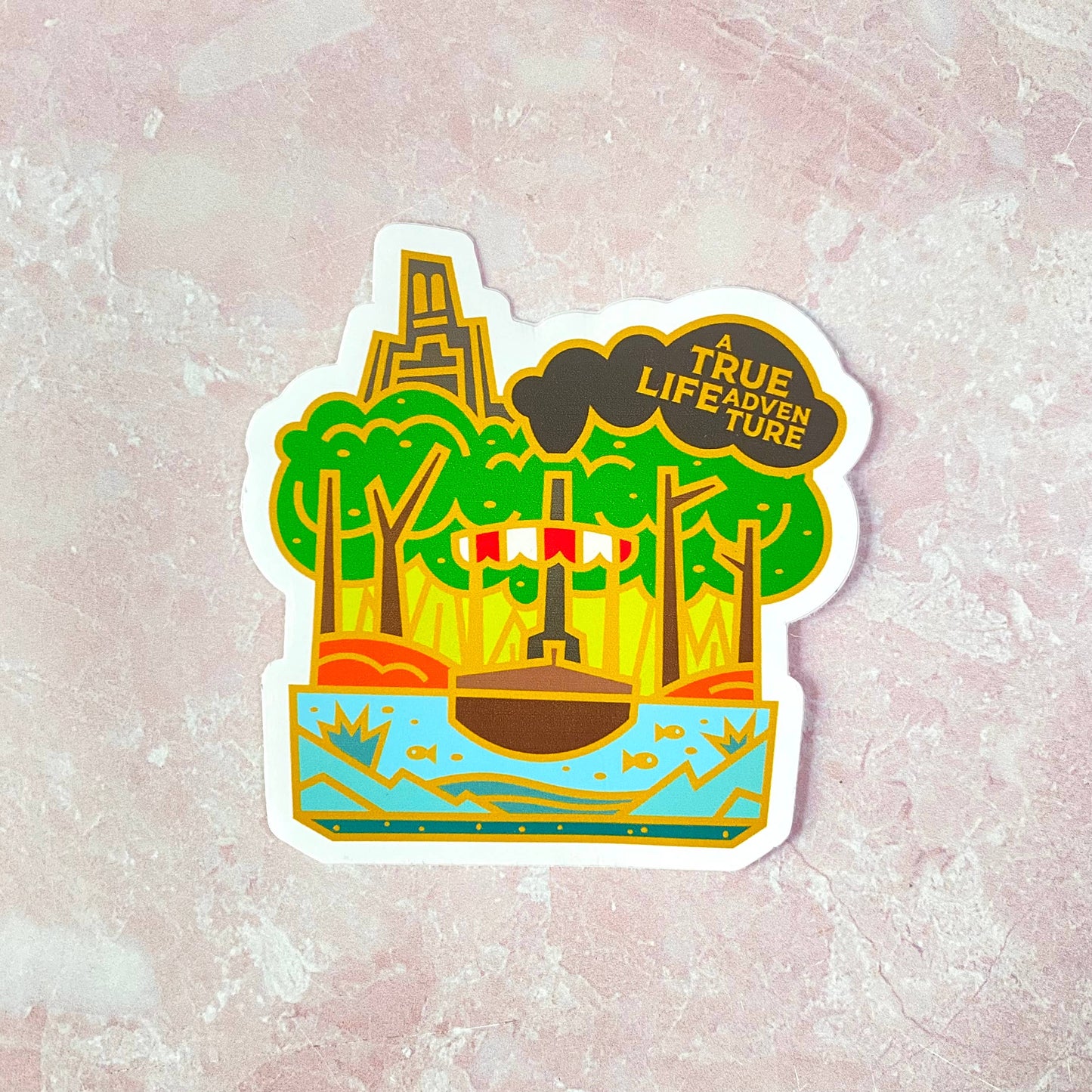 Jungle Cruise True Life Adventure Inspired Sticker