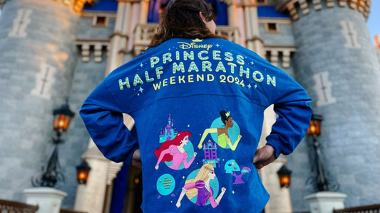 Merch Sneak Peek for 2024 Disney Half Marathon Princess Weekend