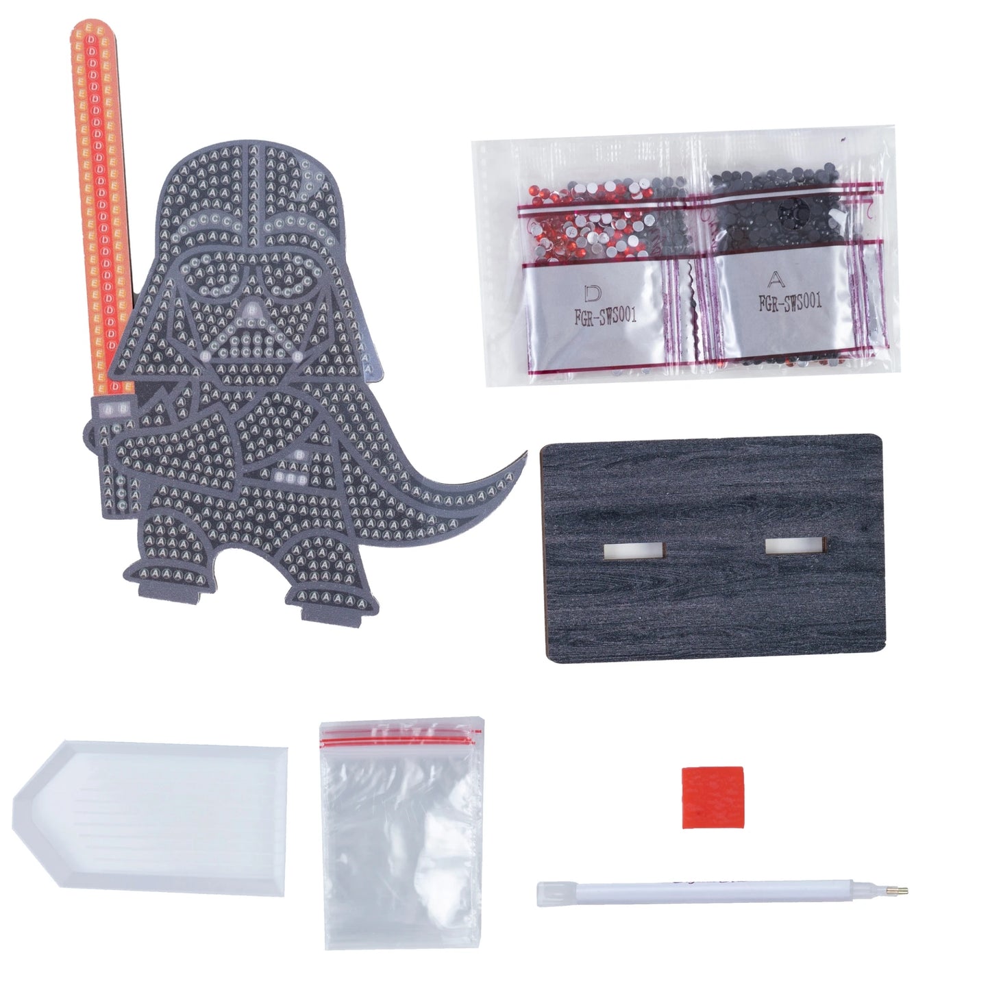 Darth Vader Crystal Art Buddies Kit