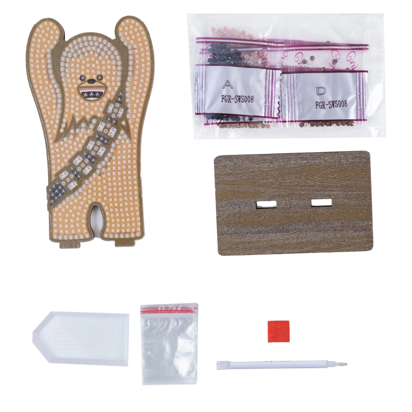 Chewbacca Crystal Art Buddies Kit