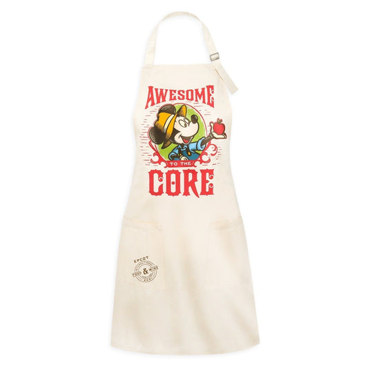 Apple Orchard Awesome to the Core Mickey Mouse Apron - Epcot International Food & Wine Festival 2021