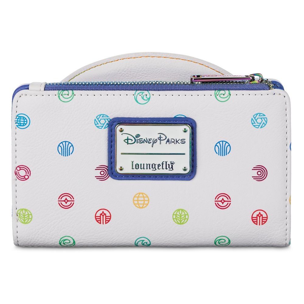 EPCOT 40th Anniversary Disney Parks Loungefly Wallet