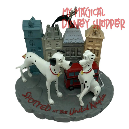 101 Dalmatians Spotted at the United Kingdom Christmas Ornament
