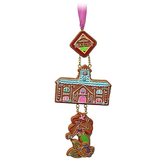 Beach Club Gingerbread House 2023 Disney Ornament