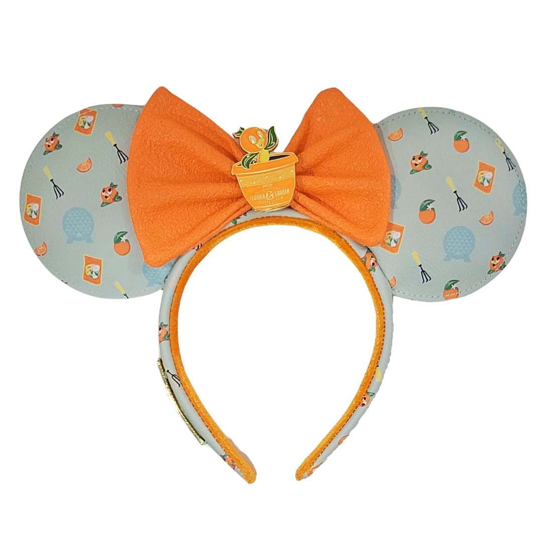 2024 Epcot Flower and Garden Orange Bird Disney Minnie Ear Headband