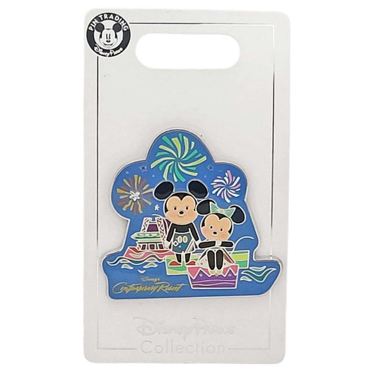 Mickey And Minnie Firework Mary Blair Contemporary Resort Pin