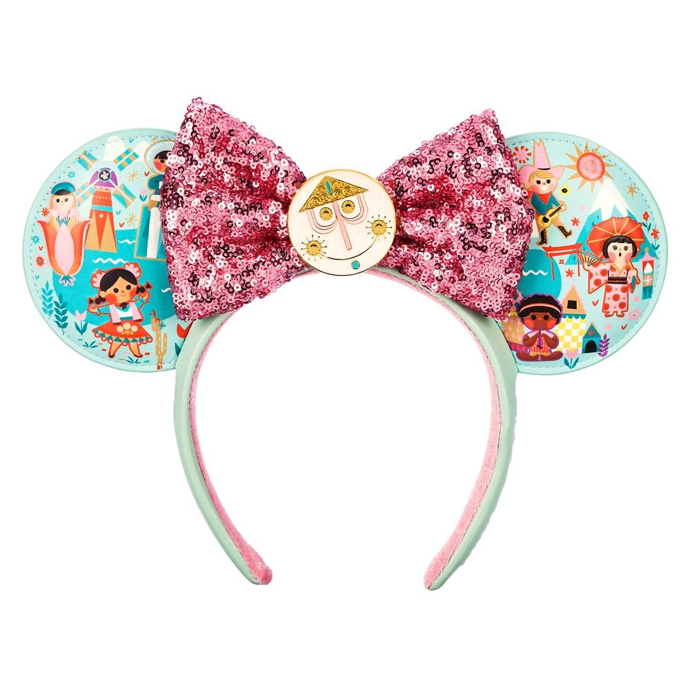 it's a small world Disney Minnie Ear Headband