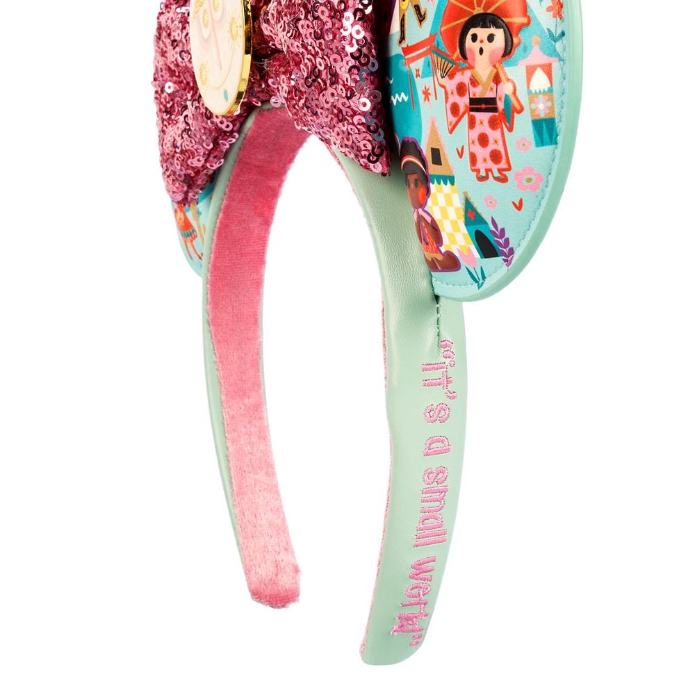 it's a small world Disney Minnie Ear Headband