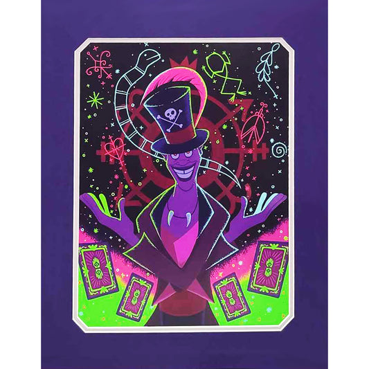 “A Little Parlor Trick” Princess and the Frog Art Print by Morgan Ditta – 14x18 ✨🐸