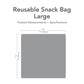 Mickey Mouse Reusable Snack Bag, Large