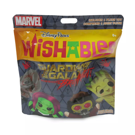 Guardians of the Galaxy: Mission Breakout! Disney Parks Wishables Mystery Plush – Micro 4'' – Limited Release