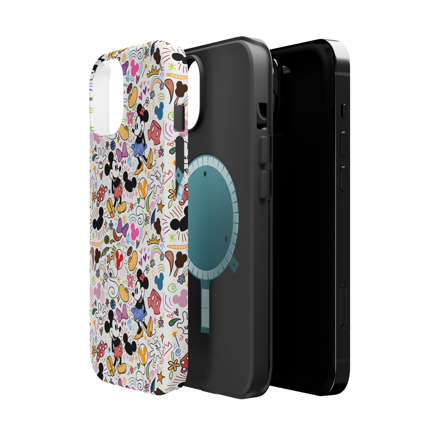 Doodlebug Mickey and Minnie MagSafe Tough iPhone Case