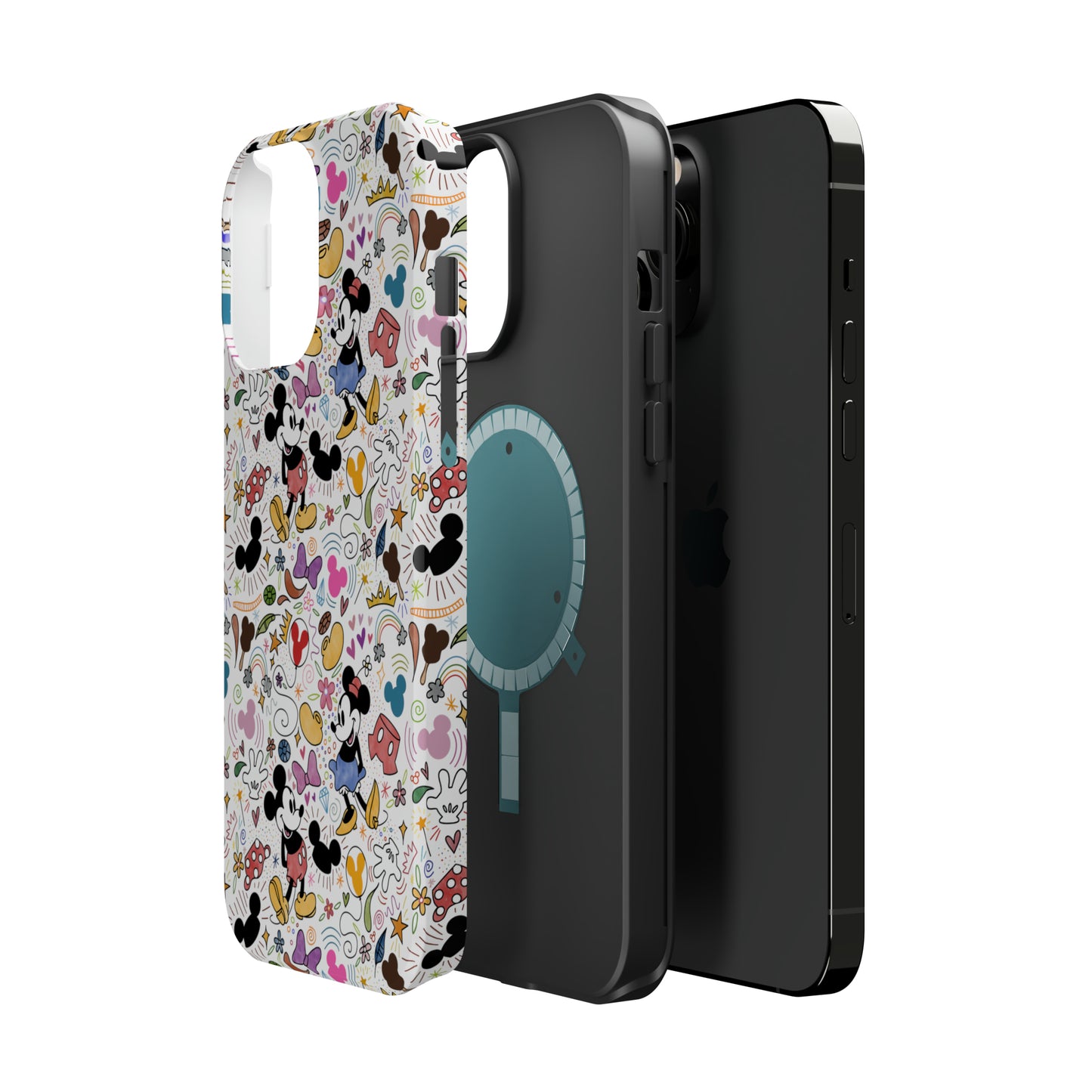 Doodlebug Mickey and Minnie MagSafe Tough iPhone Case