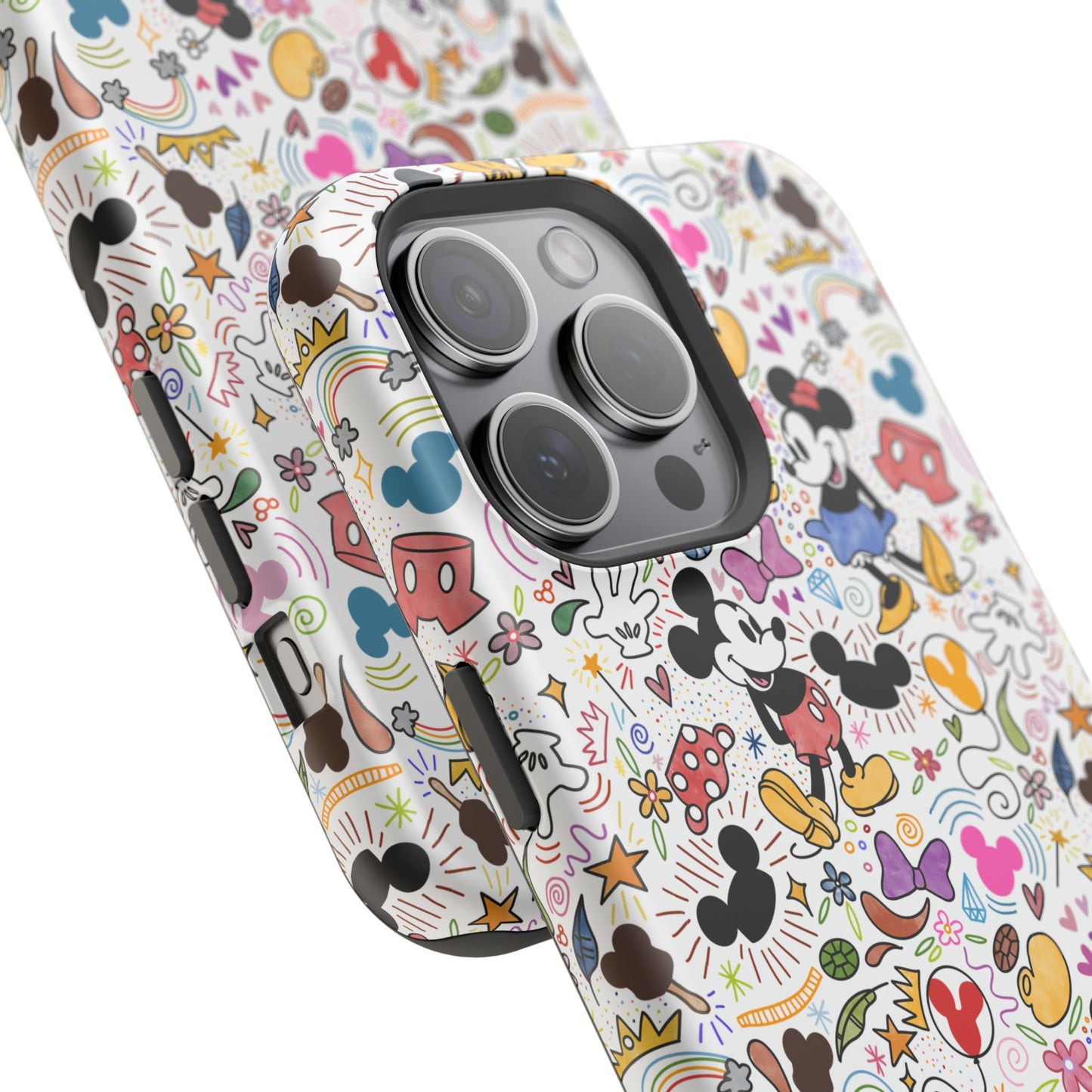 Doodlebug Mickey and Minnie MagSafe Tough iPhone Case