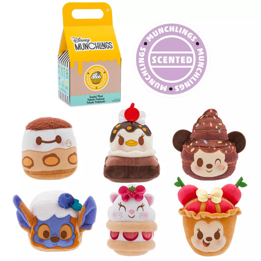 Disney Munchlings Mystery Scented Plush – Baked Treats Remix – Micro 4 3/4'' – D23: The Ultimate Disney Fan Event