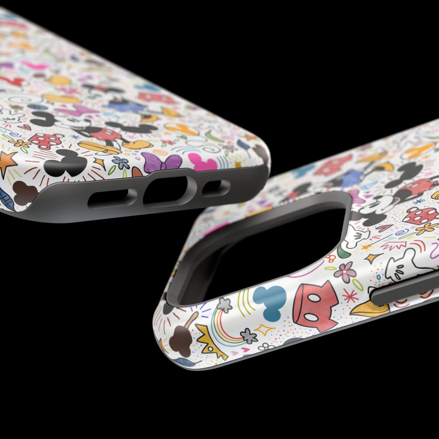 Doodlebug Mickey and Minnie MagSafe Tough iPhone Case