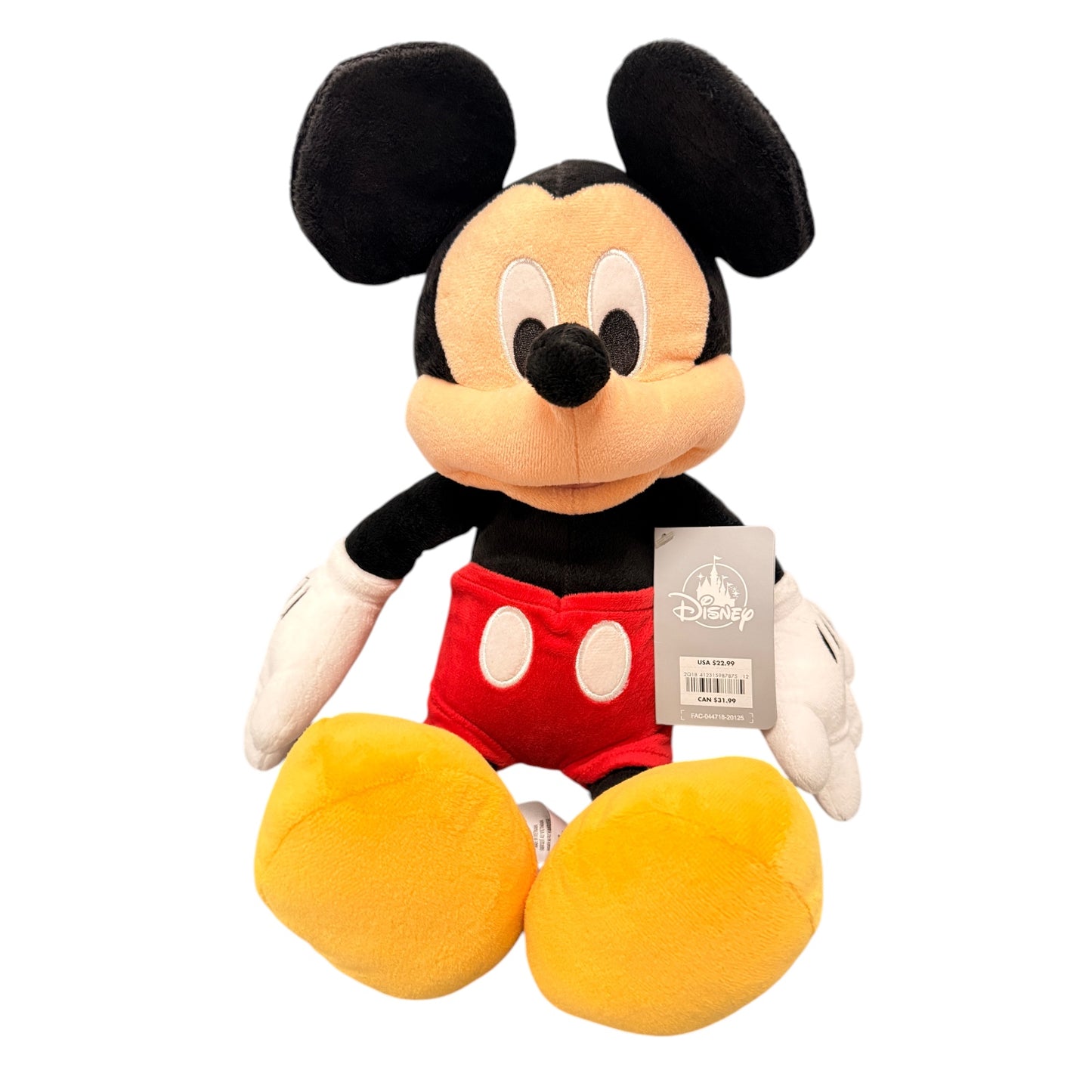 Disney Store Official Mickey Mouse Plush Toy – 19” 🐭✨