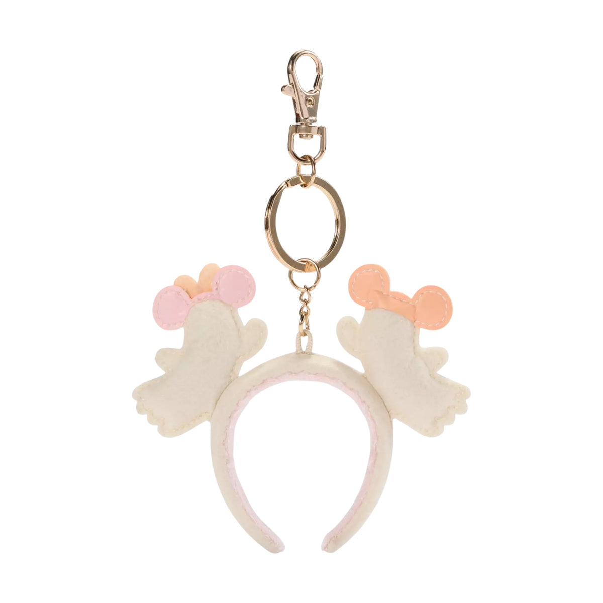 Mickey and Minnie Mouse Cutie Ghost Headband Bag Charm