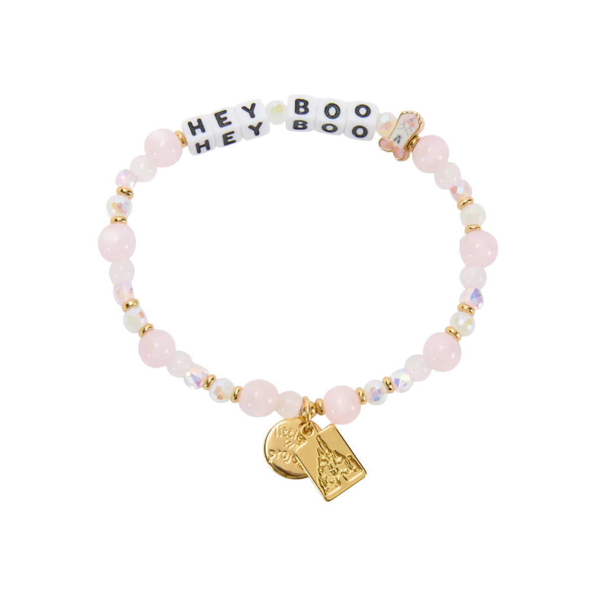 Minnie Mouse Cutie Ghost ''Hey Boo'' Bracelet by Little Words Project OS