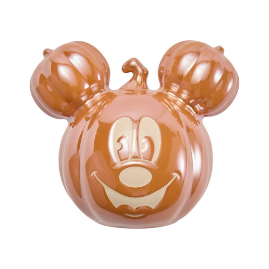 Disney Mickey Mouse Jack-O’-Lantern Stoneware Candy Bowl – Halloween Décor 🎃🐭🍬✨