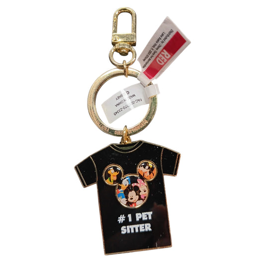 #1 Pet Sitter Keychain – Mickey & Friends Disney Charm 🐭🐶