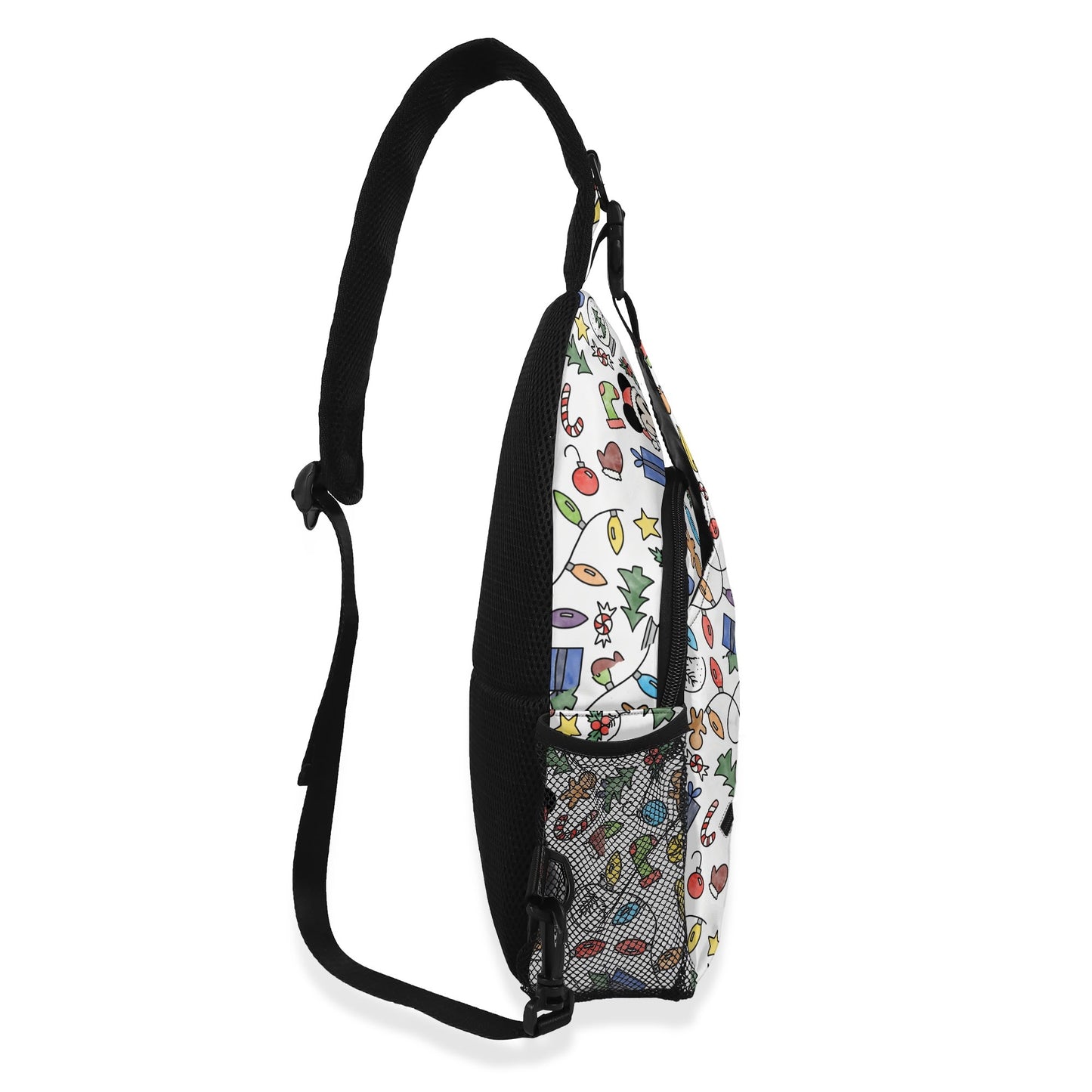 Very Merry Christmas Mouse All-Over Print Sling Bag