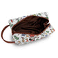 Very Merry Christmas Party Mouse Travel PU Leather Toiletry and Makeup Cometic Organizer Bag