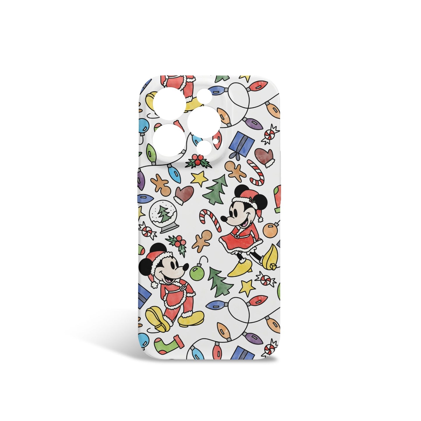 Very Merry Christmas Mouse iPhone 14 Pro Phone Case