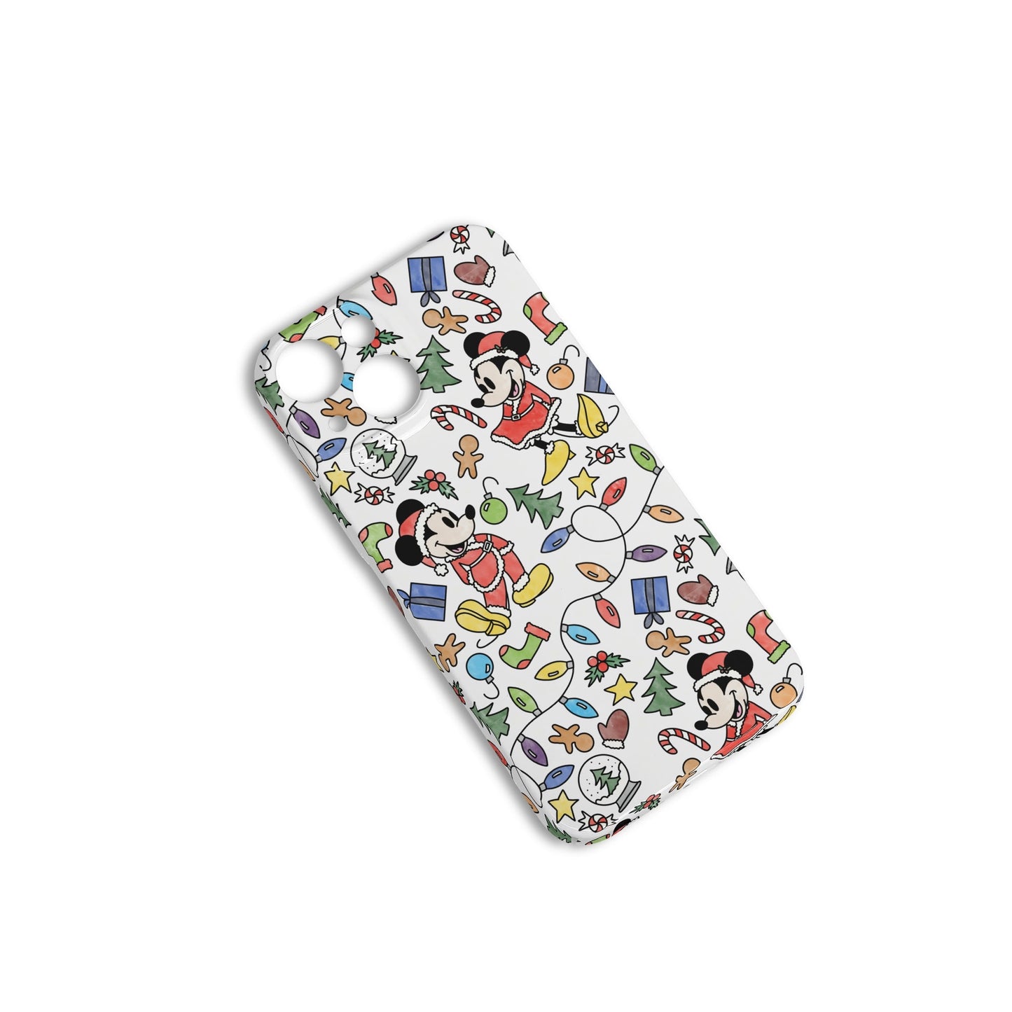 Very Merry Christmas Mouse iPhone 13 Mini Phone Case