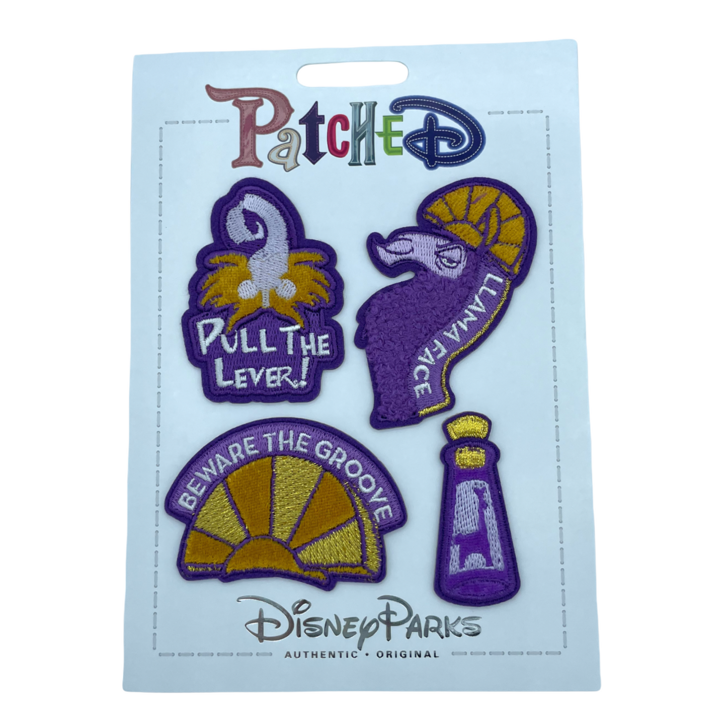 Emperor's New Groove Patch Set